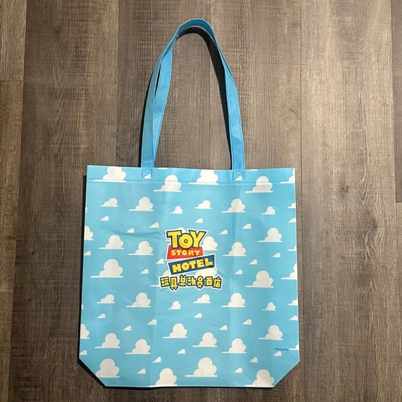 Disney Handbags - Disney Shanghai Toy Story Hotel Blue Tote Bag